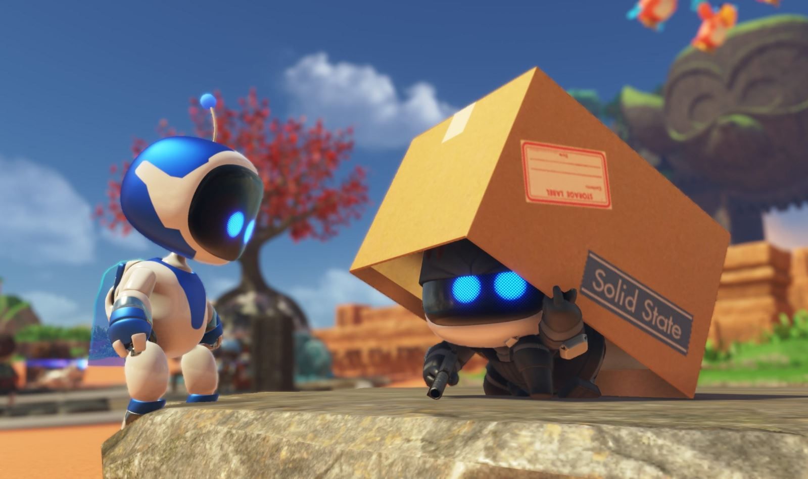 Скриншот из игры Astro Bot