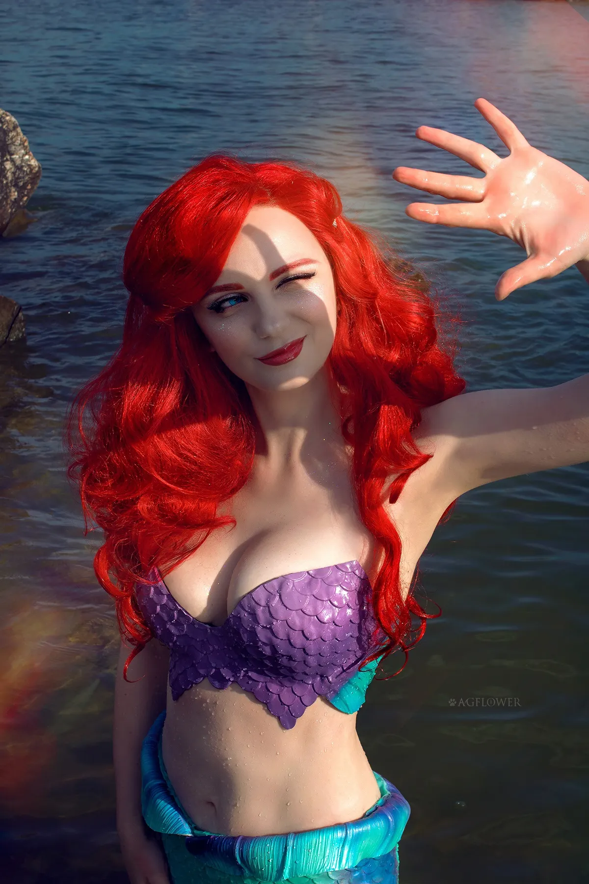 Рыжая развратница Ariel