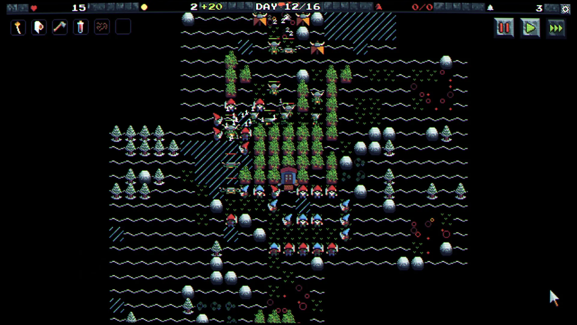 Скриншот из Gnomes. Источник: Steam