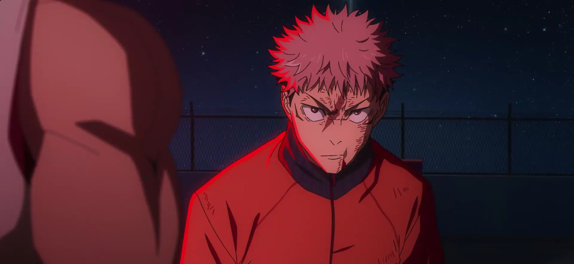 Кадр из аниме «Магическая битва: Смертельная миграция»