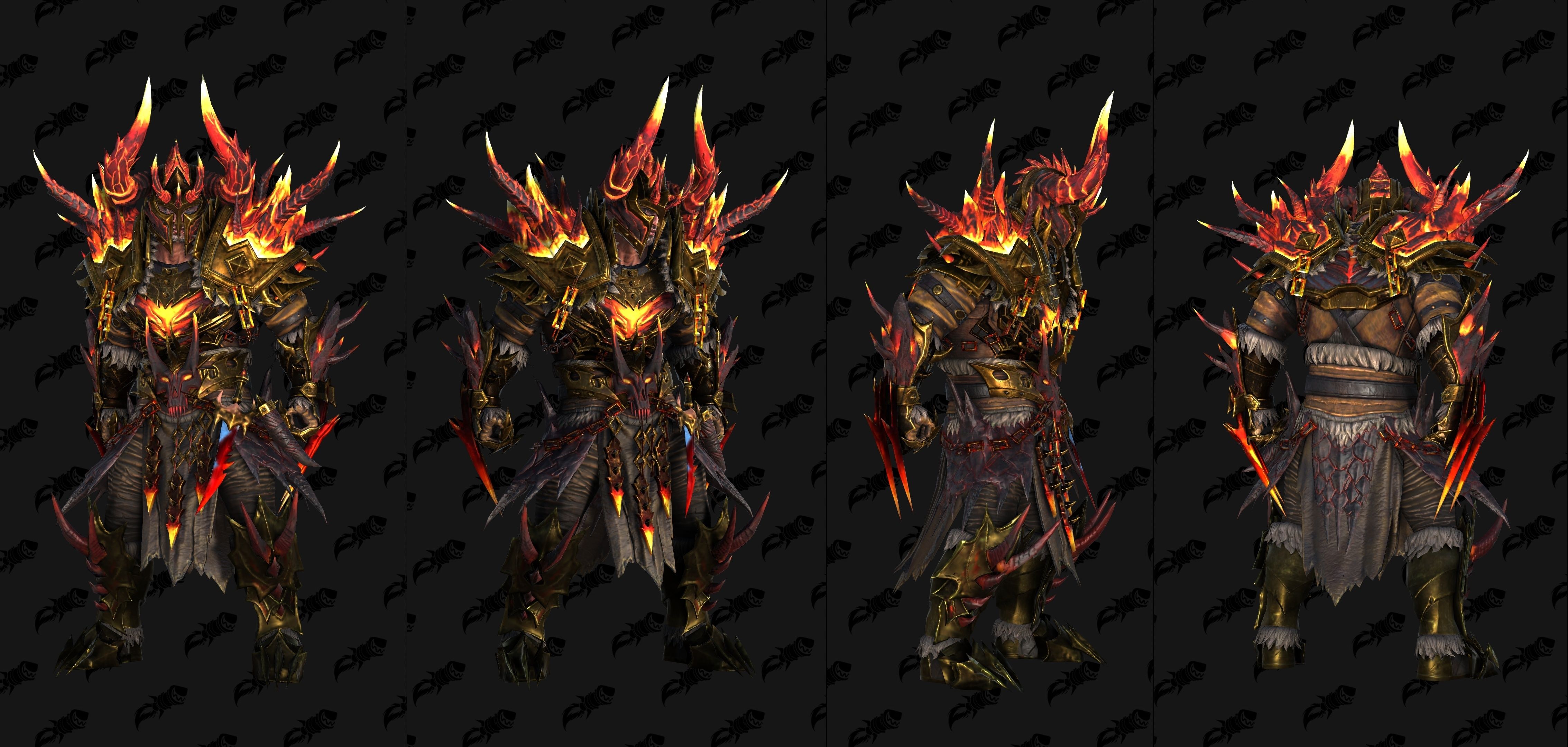 Модели доспехов варвара из Diablo Immortal. Источник: Wowhead