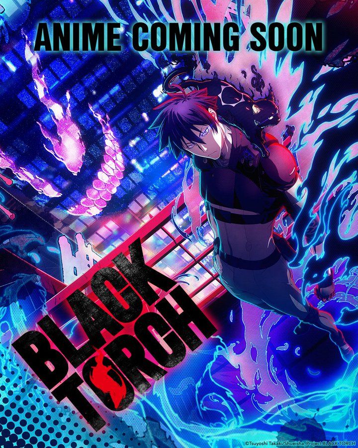 Постер  аниме «Чёрный факел». Источник: x.com/BlackTorch_EN