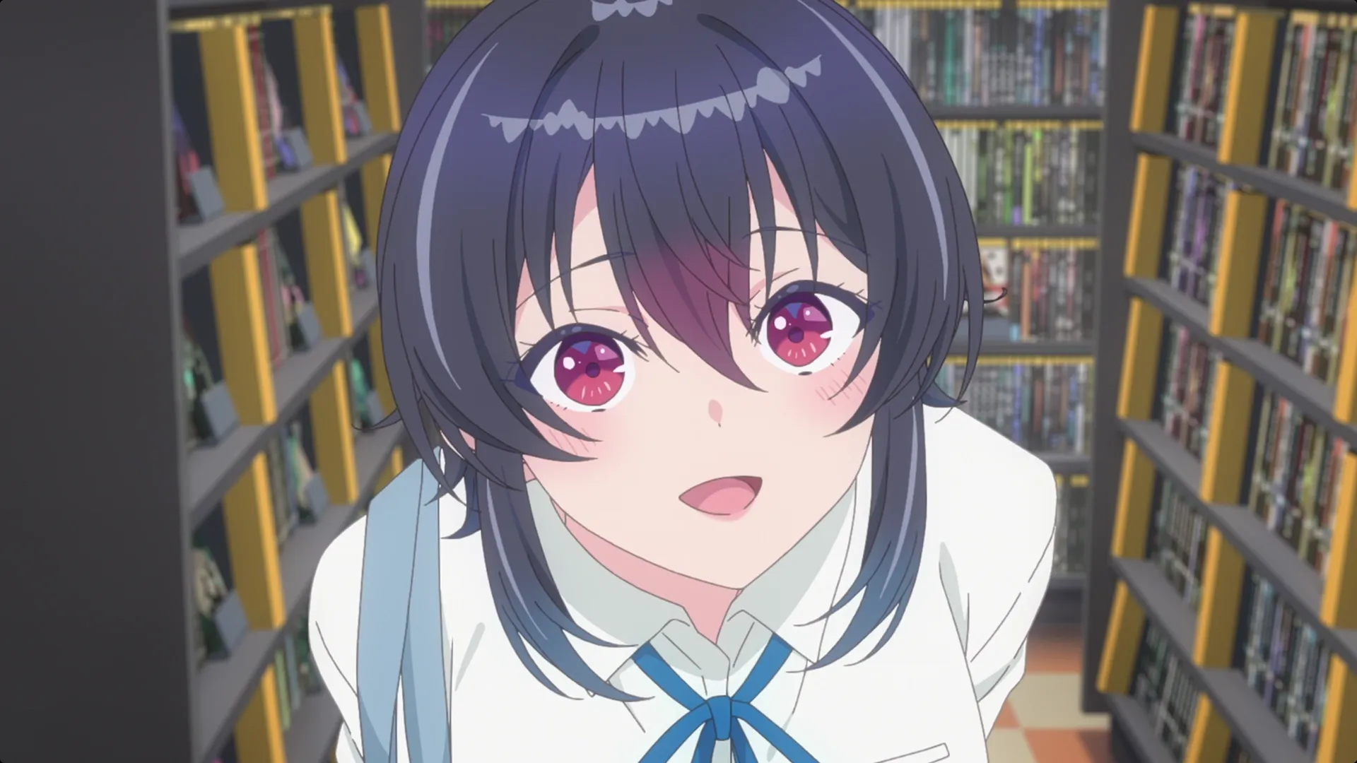 Кадр из аниме «Я подружился со второй самой симпатичной девушкой в классе»