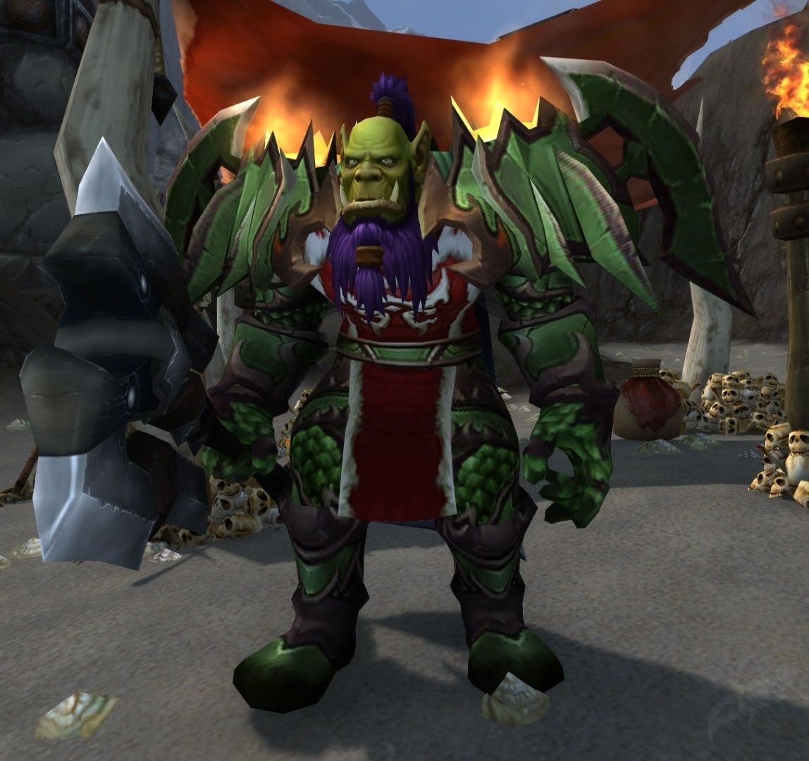 Gorge the Corpsegrinder в WoW &mdash; именной NPC Джорджа Фишера. Источник: Wowhead