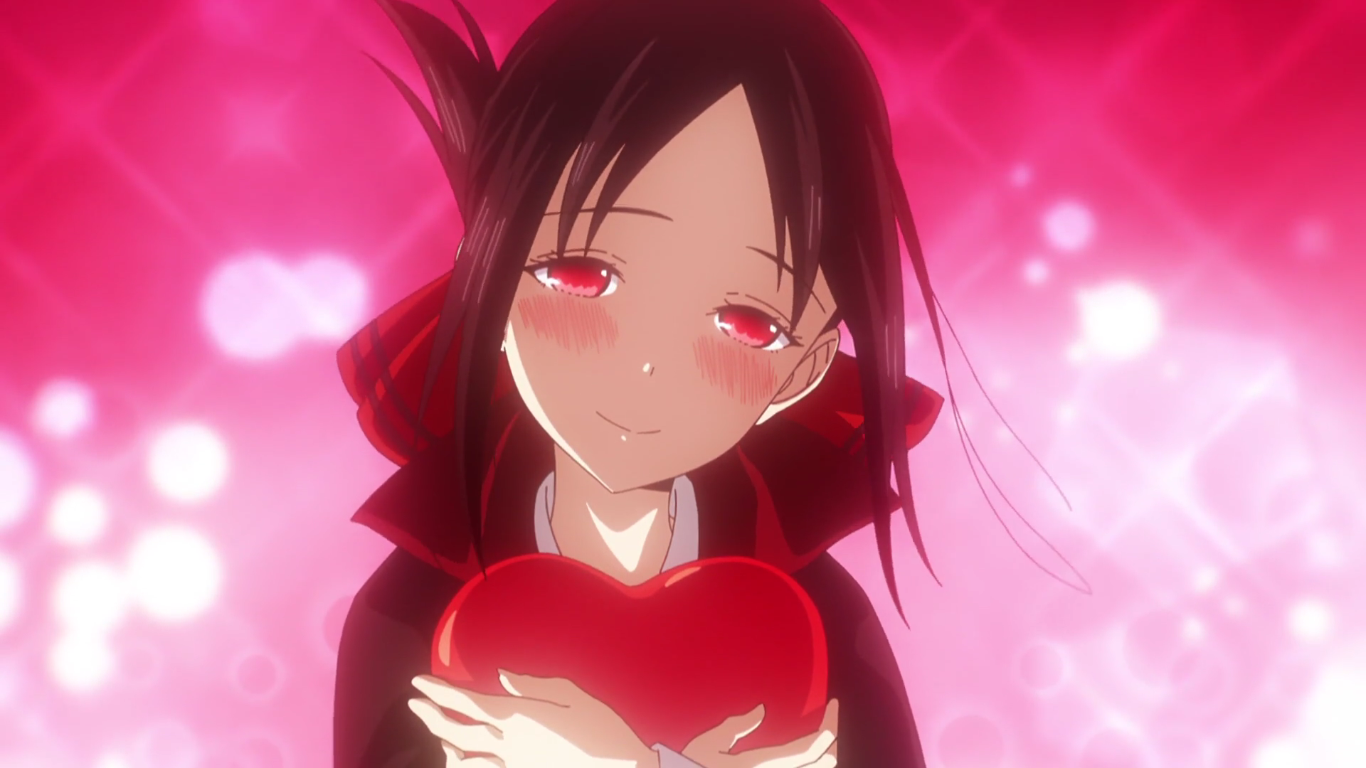 Кадр из аниме «Госпожа Кагуя: В любви как на войне»