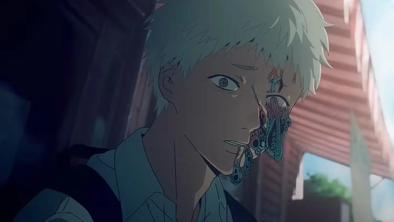 Кадр из аниме «Лето, когда погас свет»