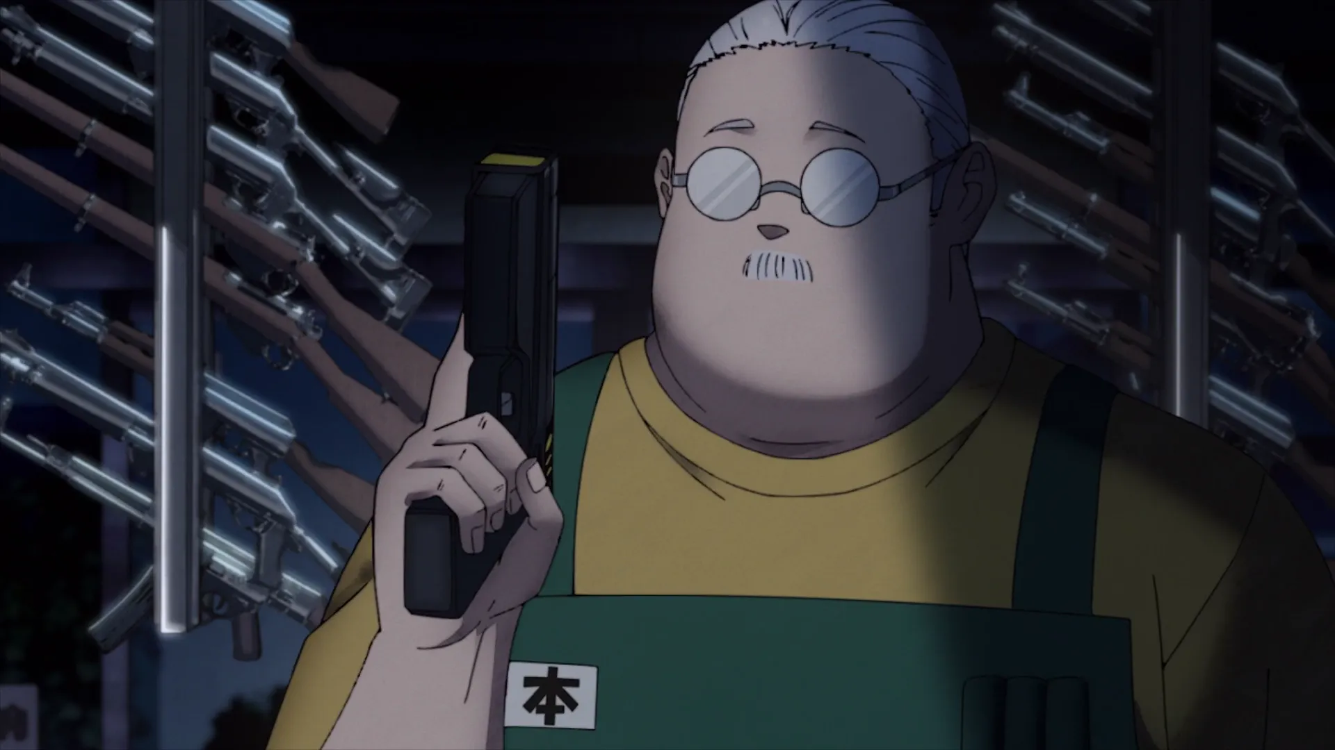 Кадр из аниме «Дни Сакамото»