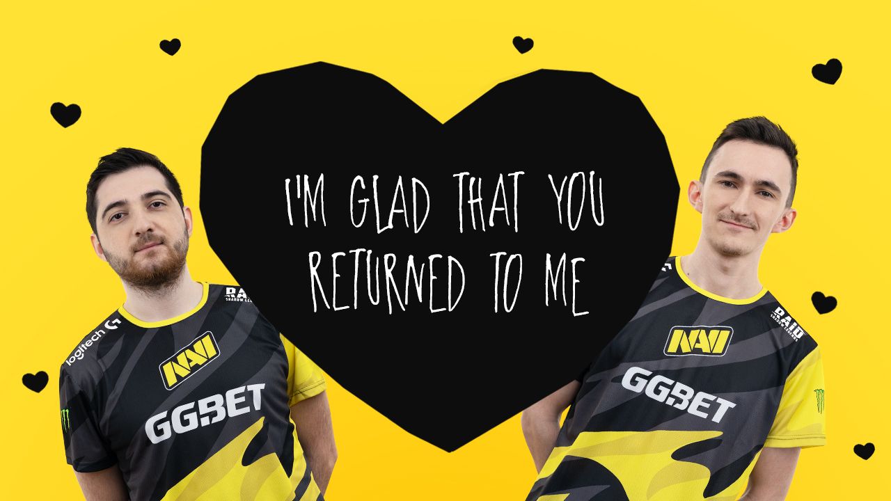 Валентинки к 14 февраля от NAVI. Источник: twitter.com/natusvincere