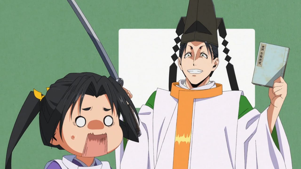 Кадр из аниме «Юный лорд — мастер побега»