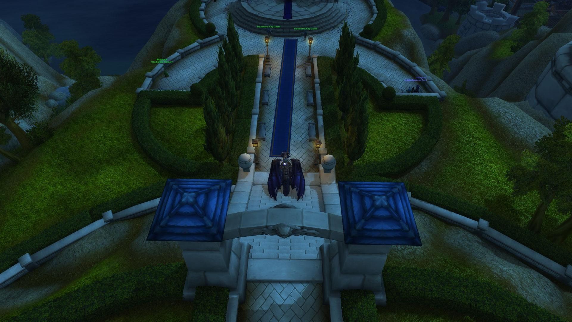 Криво положенный ковер в World of Warcraft