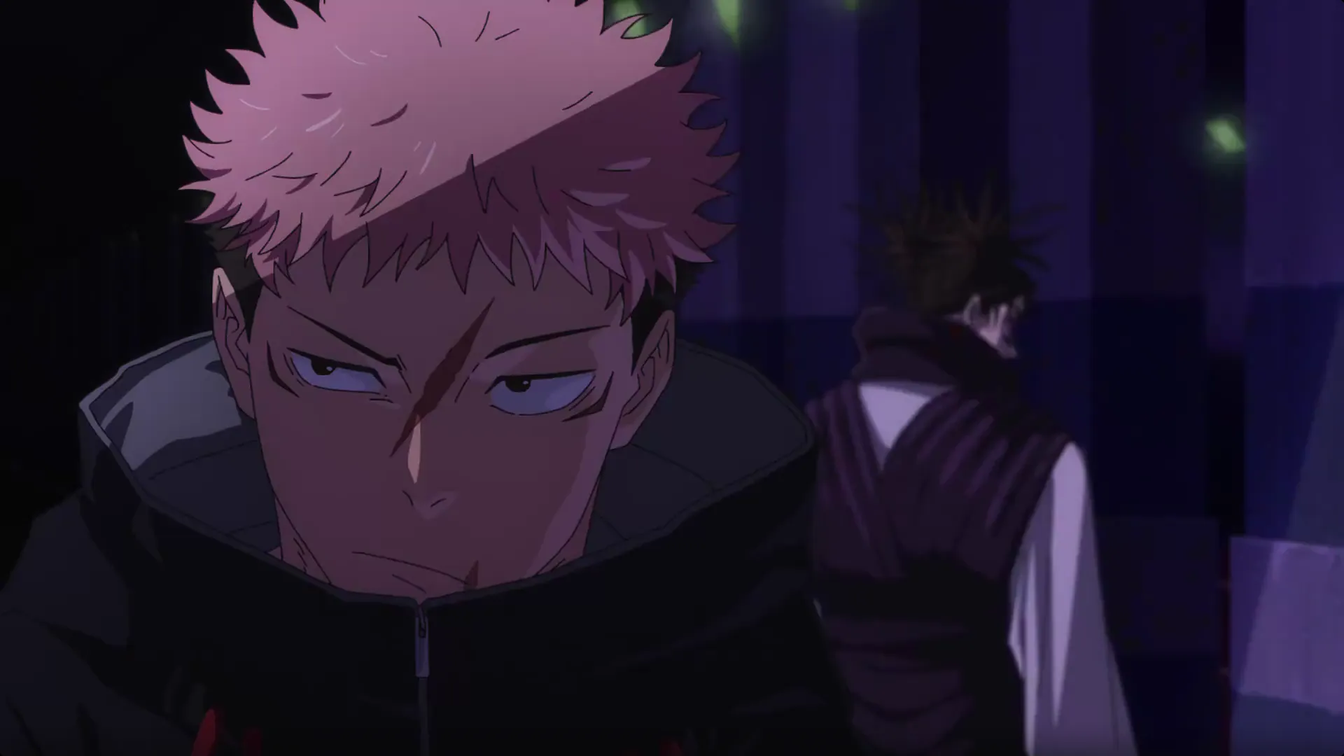 Кадр из аниме «Магическая битва»