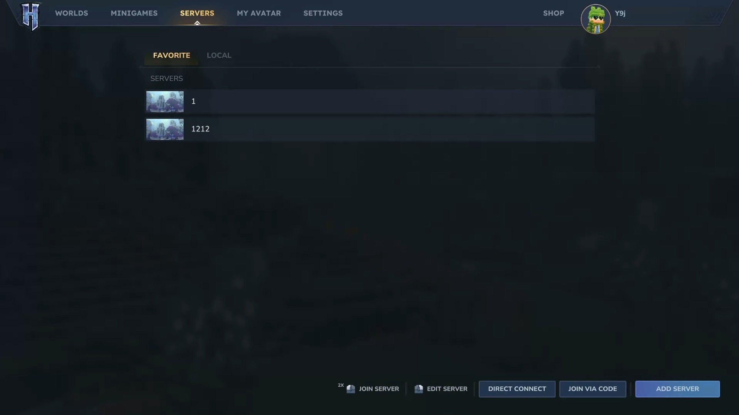 Скриншот из игры Hytale