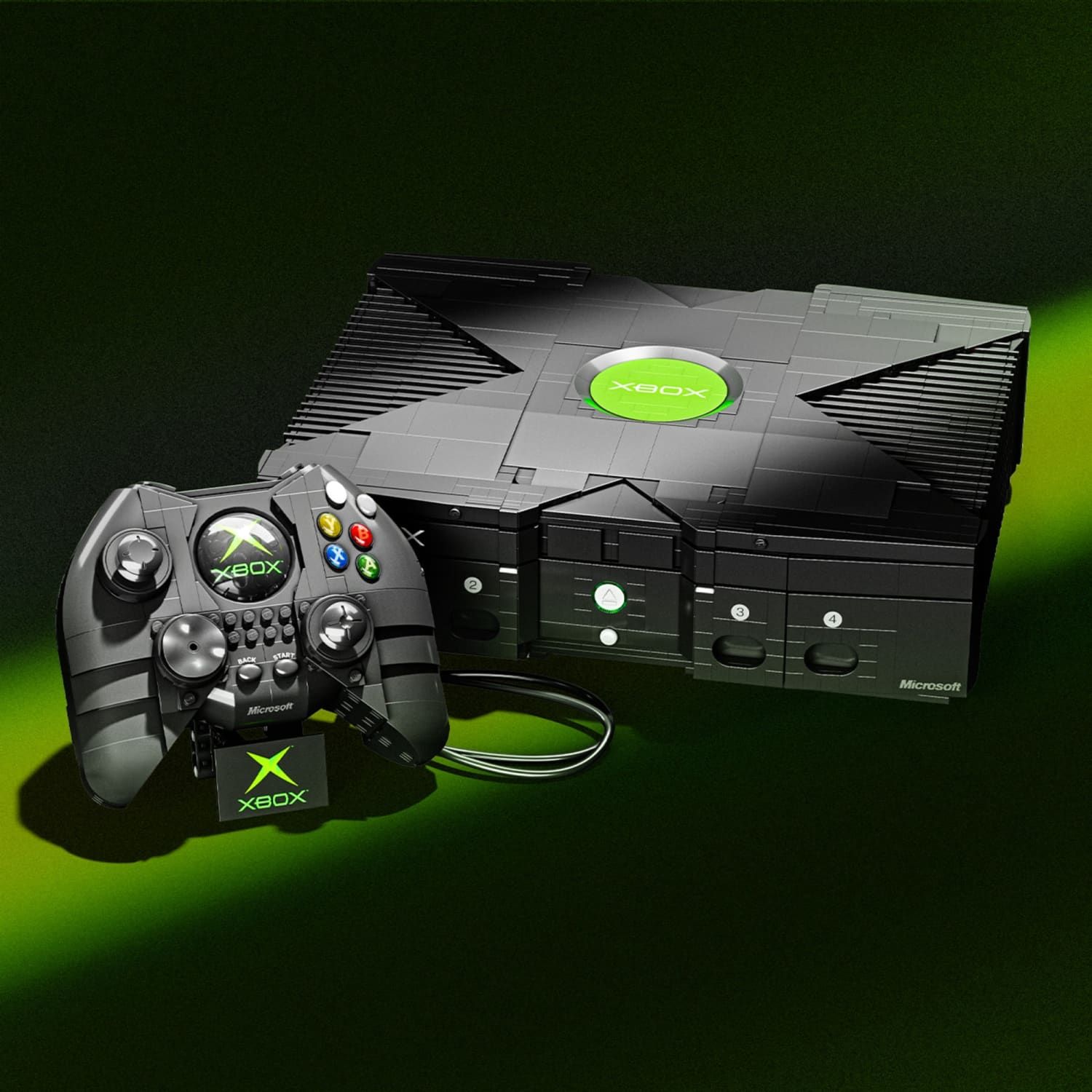 Mattel Brick Shop Microsoft XBOX Building Set. Источник: Mattel