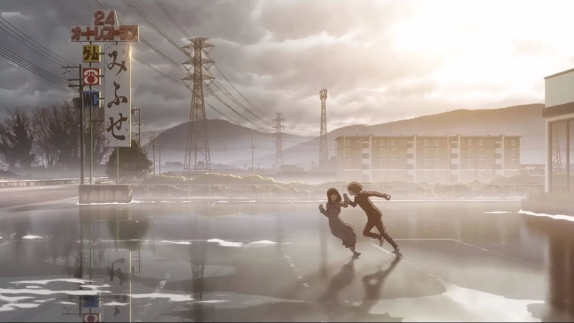 Кадр из аниме «Фабрика иллюзий Алисы и Терезы»