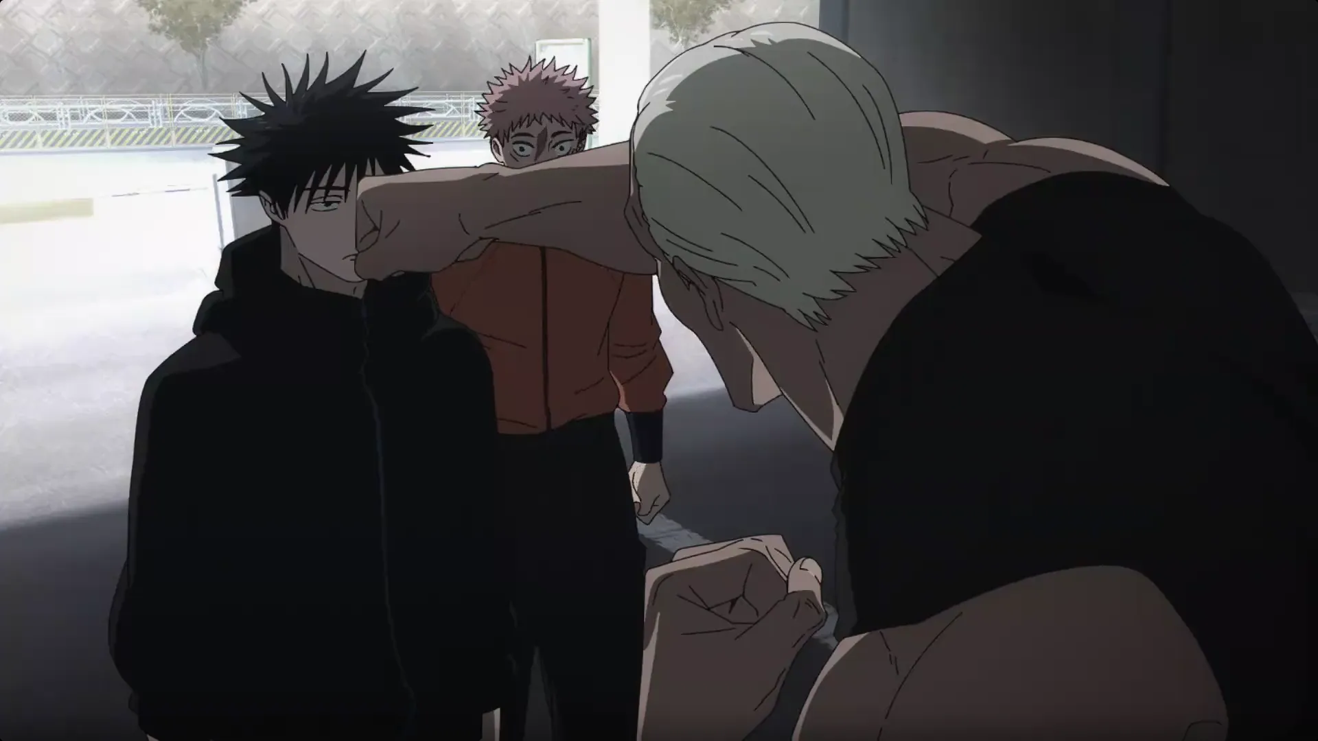 Кадр из аниме «Магическая битва: Смертельная миграция»