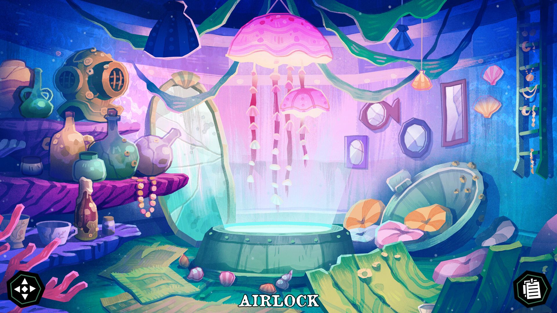 Скриншот из The Mermaid Mask. Источник: Steam