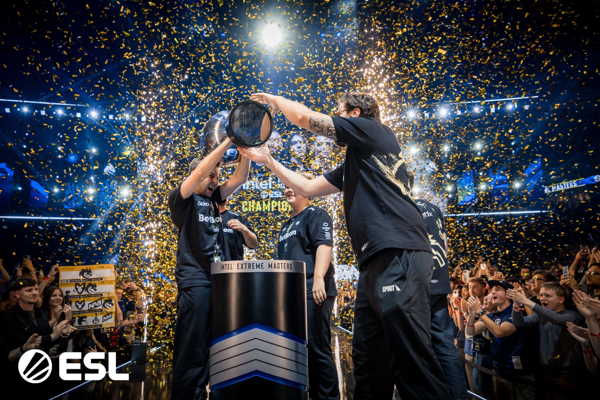 Победа Team Spirit на IEM Cologne 2025| Фото: ESL