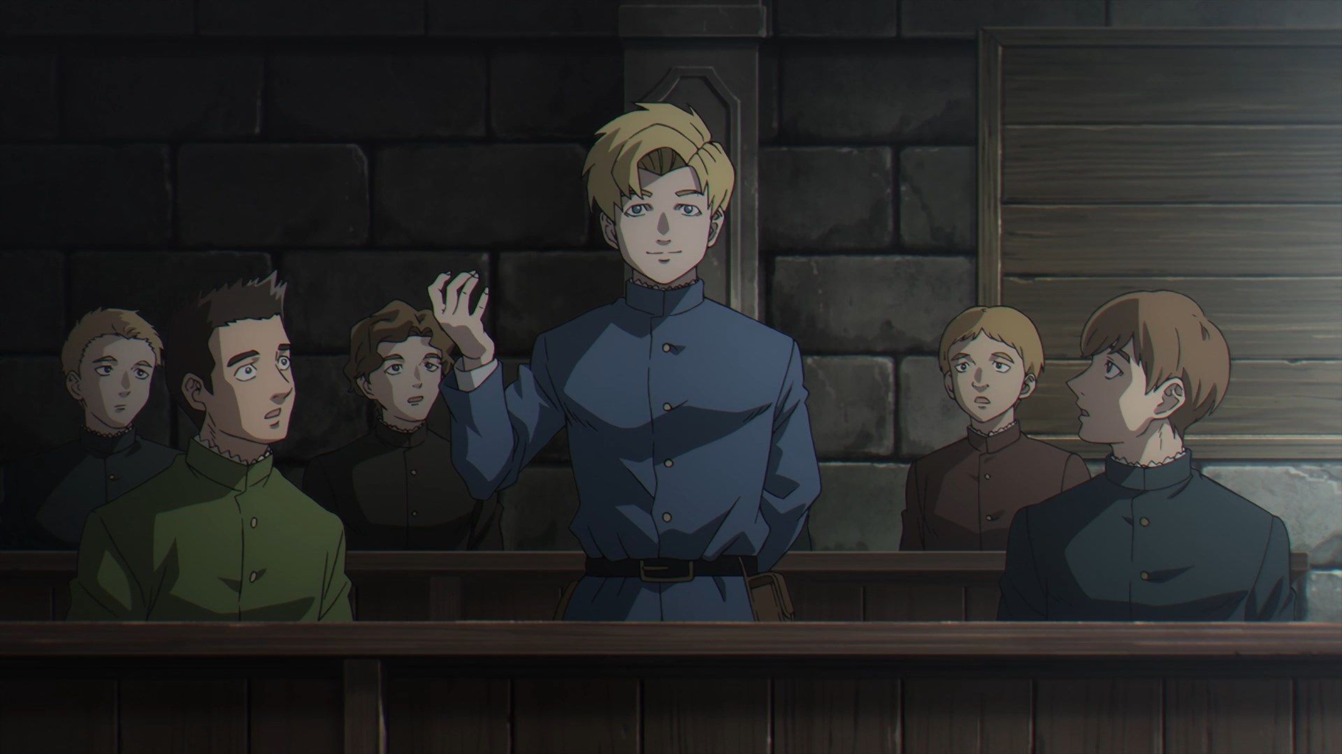 Кадр из аниме «О движении Земли»