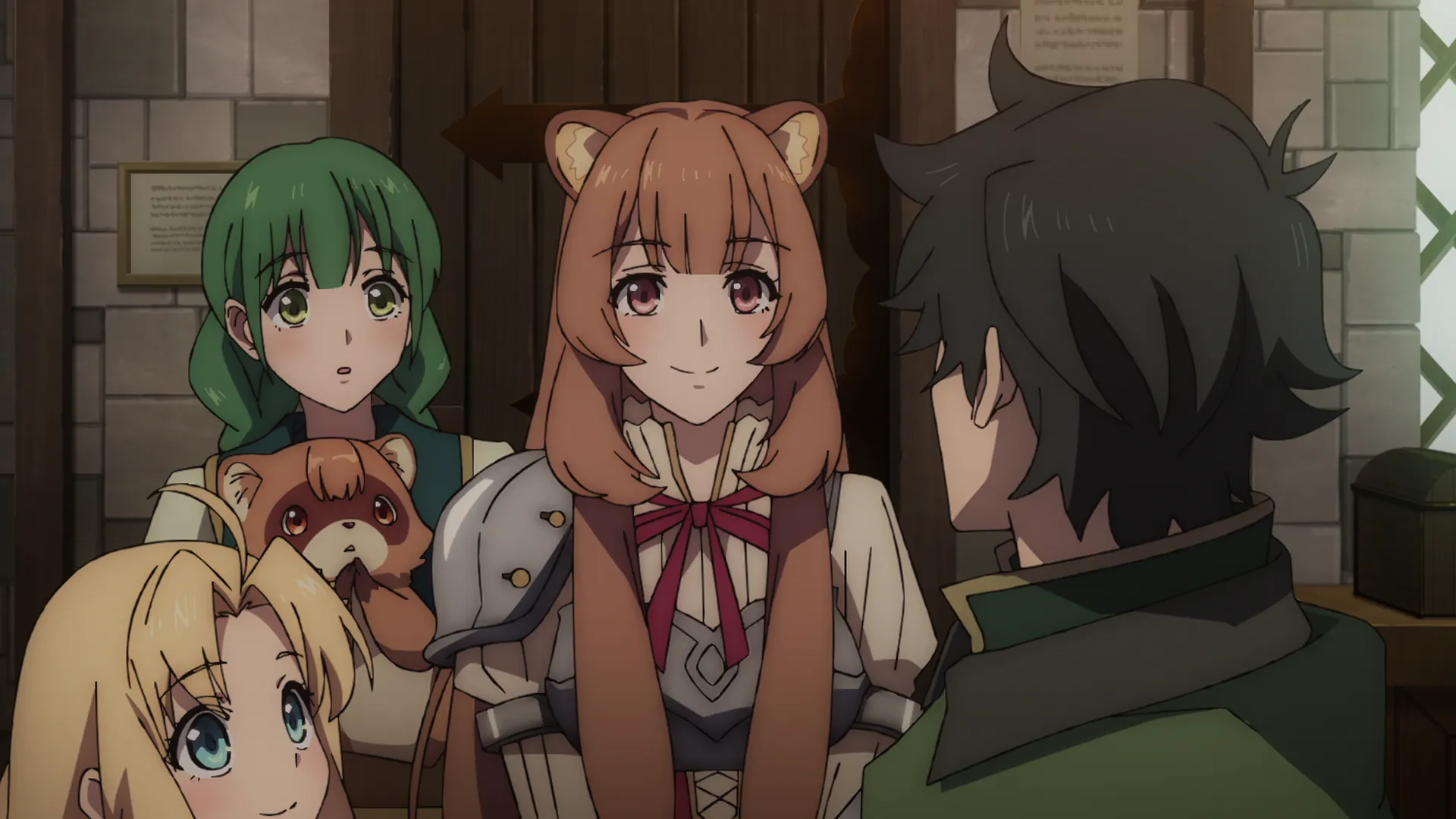 Кадр из аниме «Восхождение героя щита»