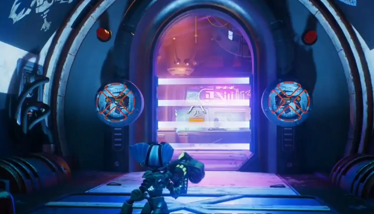 Вход в паб Зурки. Источник: Ratchet & Clank: Rift Apart