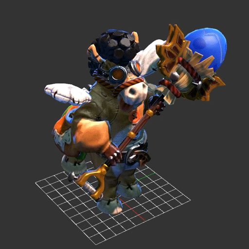 SuperCourier — образ Centaur Warrunner из мастерской Steam