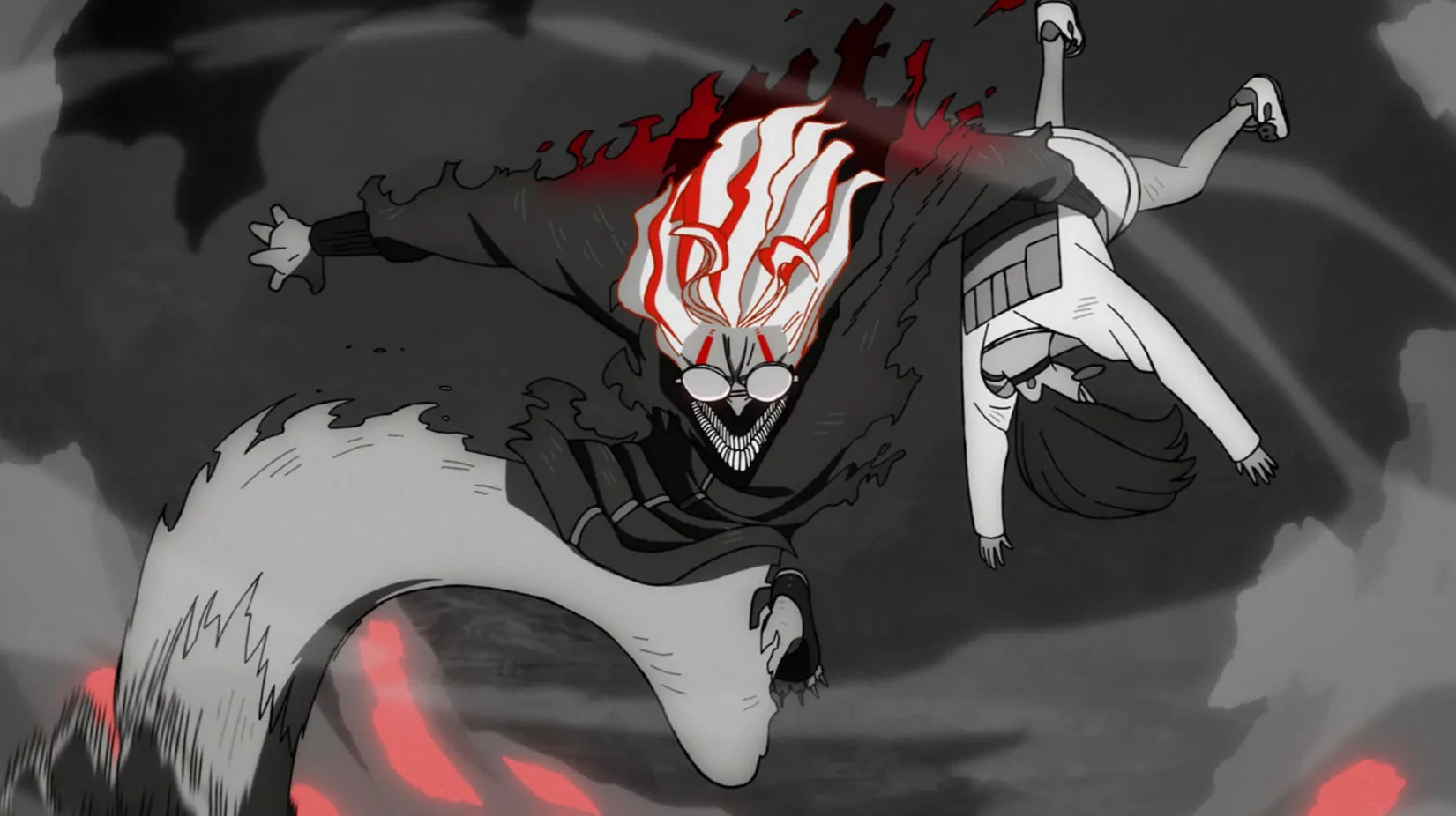 Кадр из аниме «Дандадан»