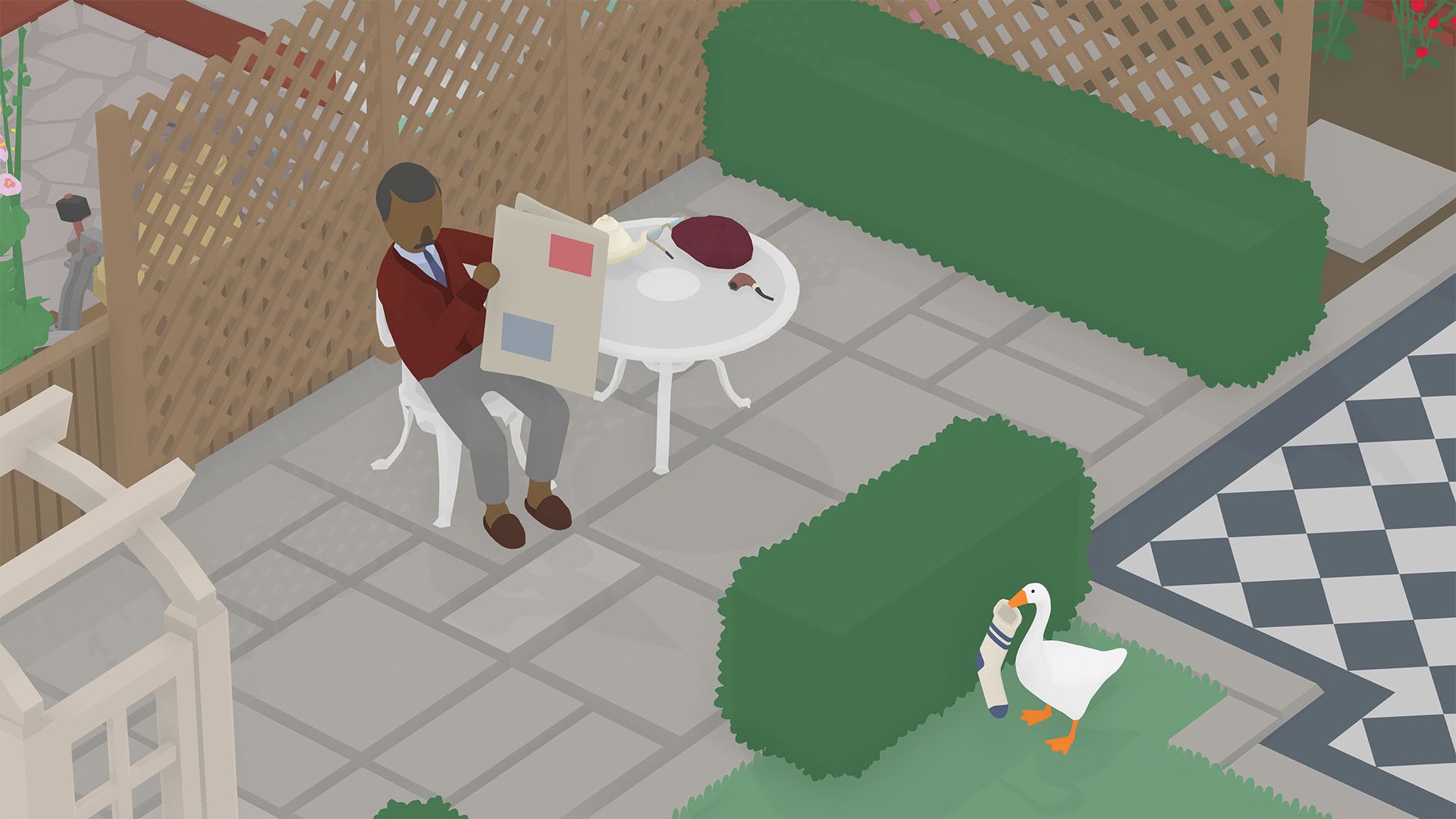 Скриншот из Untitled Goose Game