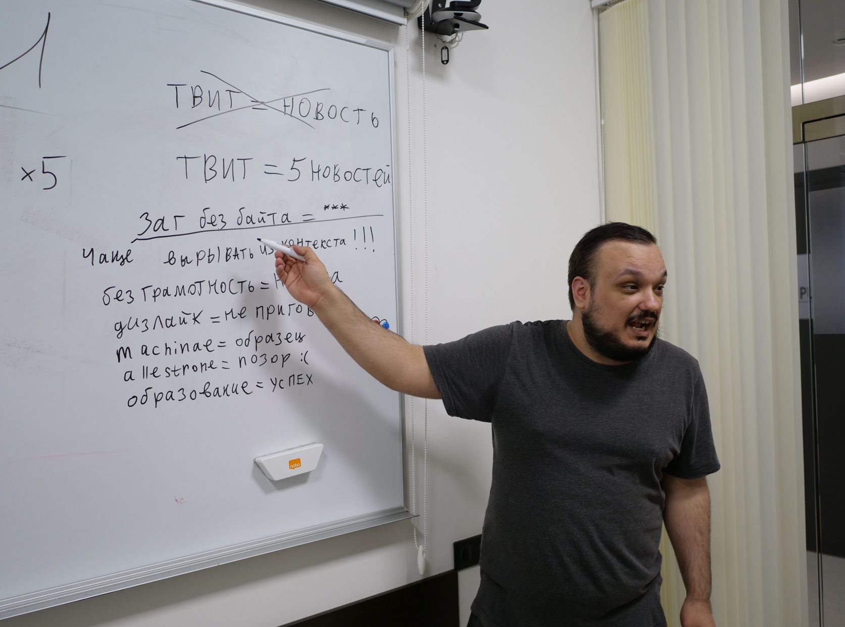 На собрании Андрей один раз вышел из себя, когда узнал, что allestron не стала использовать кликбейт в новости про NAVI