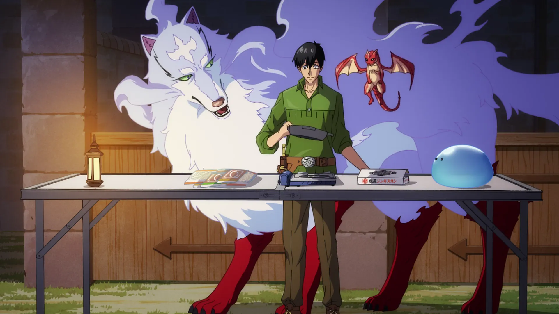 Кадр из аниме «Кулинарные скитания в параллельном мире»