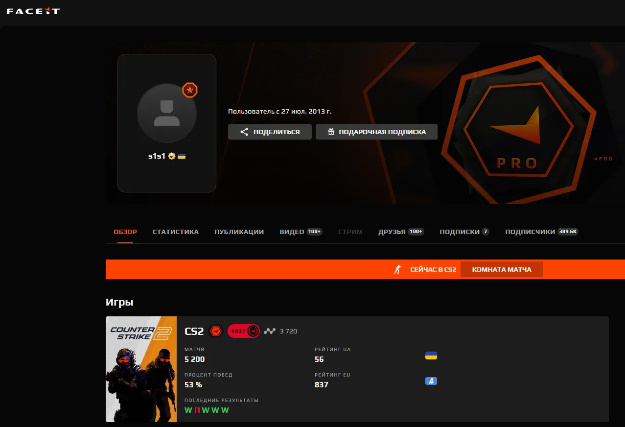 Источник: FACEIT