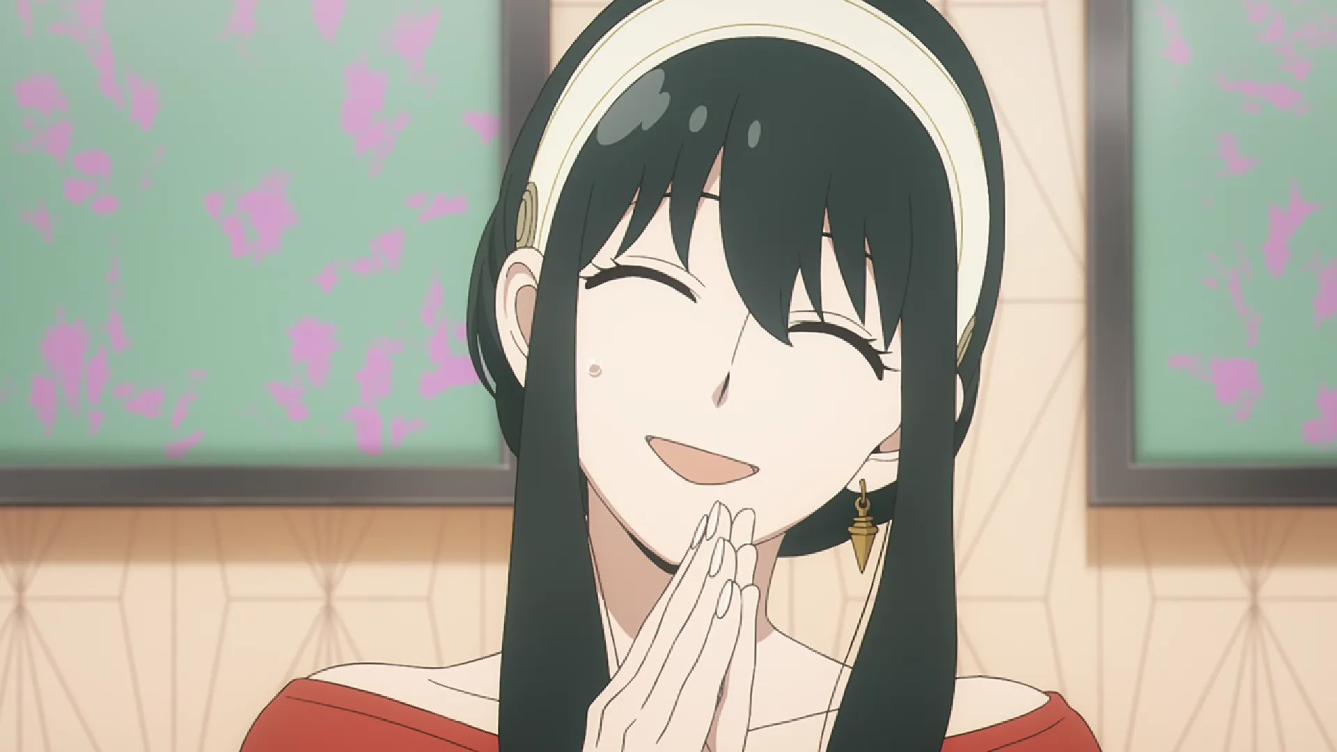 Кадр из аниме «Семья шпиона»