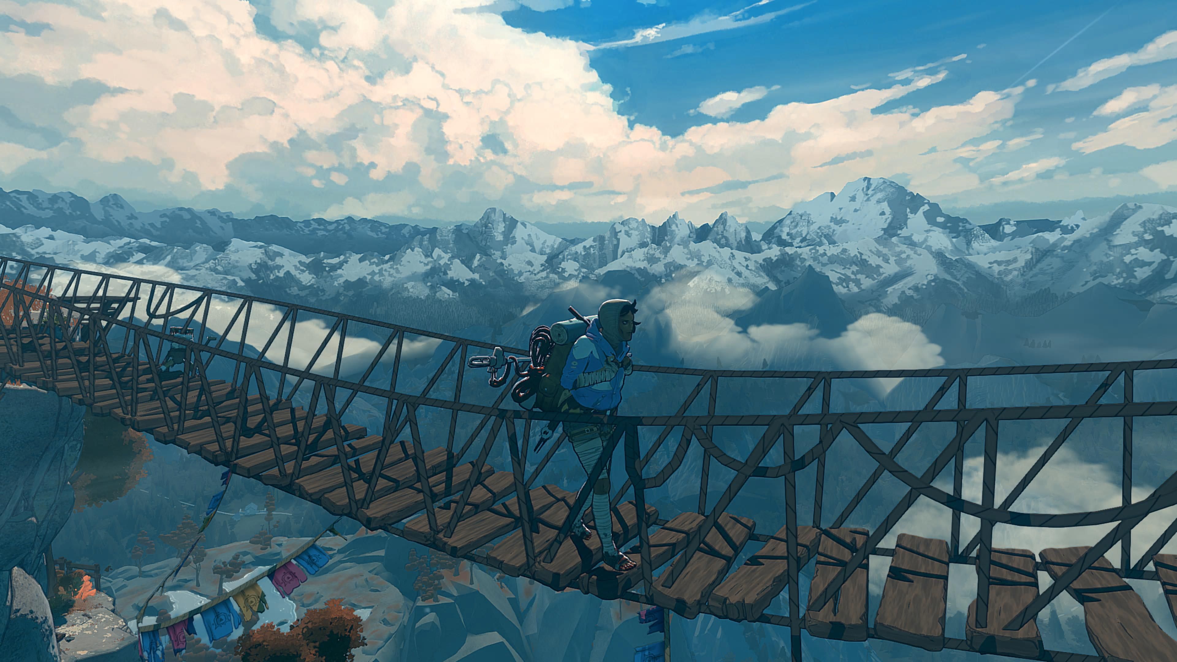 В путь. Скриншот из Cairn