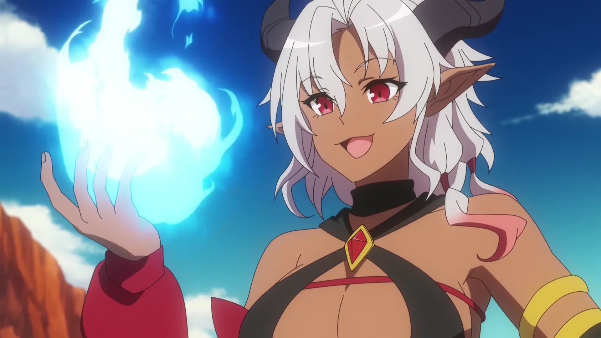 Кадр из аниме «Комбатанты будут высланы!»