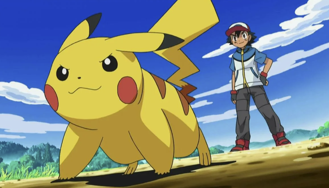 Кадр из аниме «Покемон»
