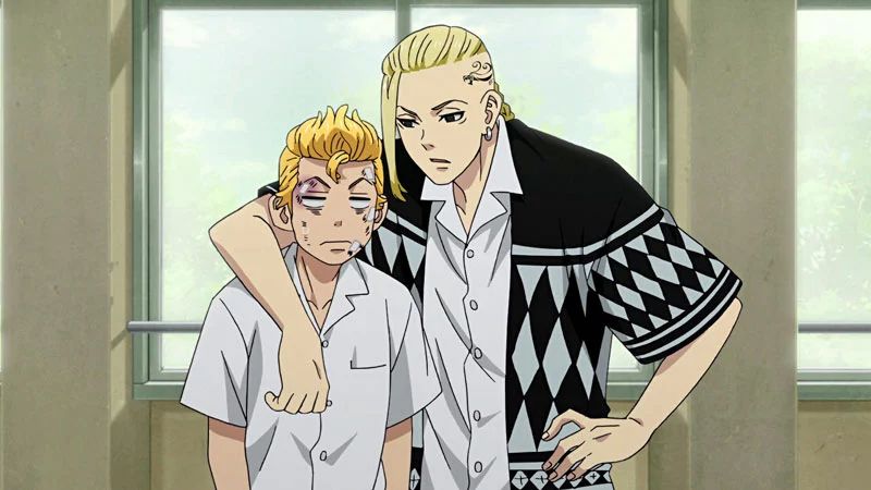 Кадр из аниме «Токийские мстители»