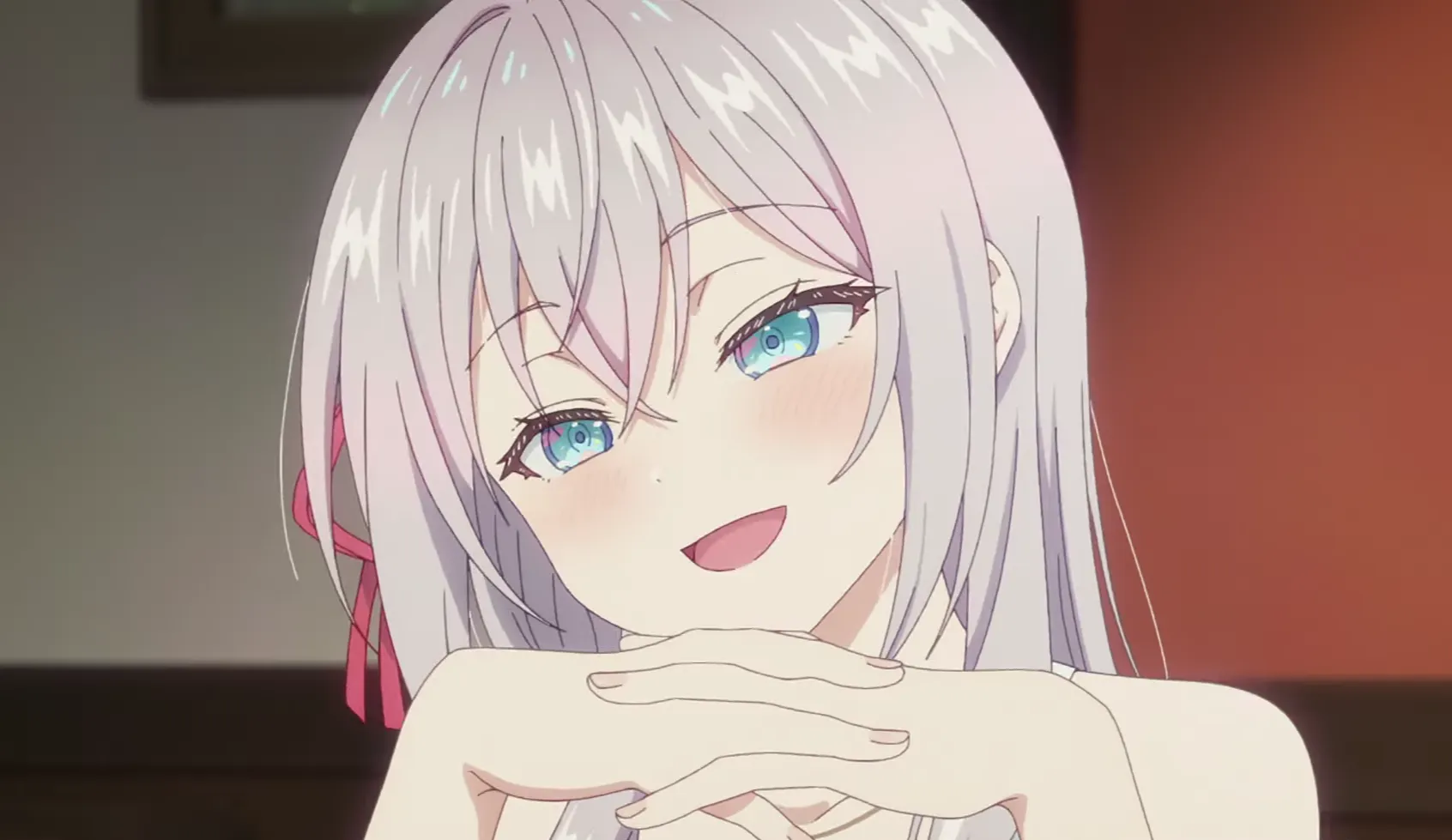 Кадр из аниме «Аля иногда кокетничает со мной по-русски»