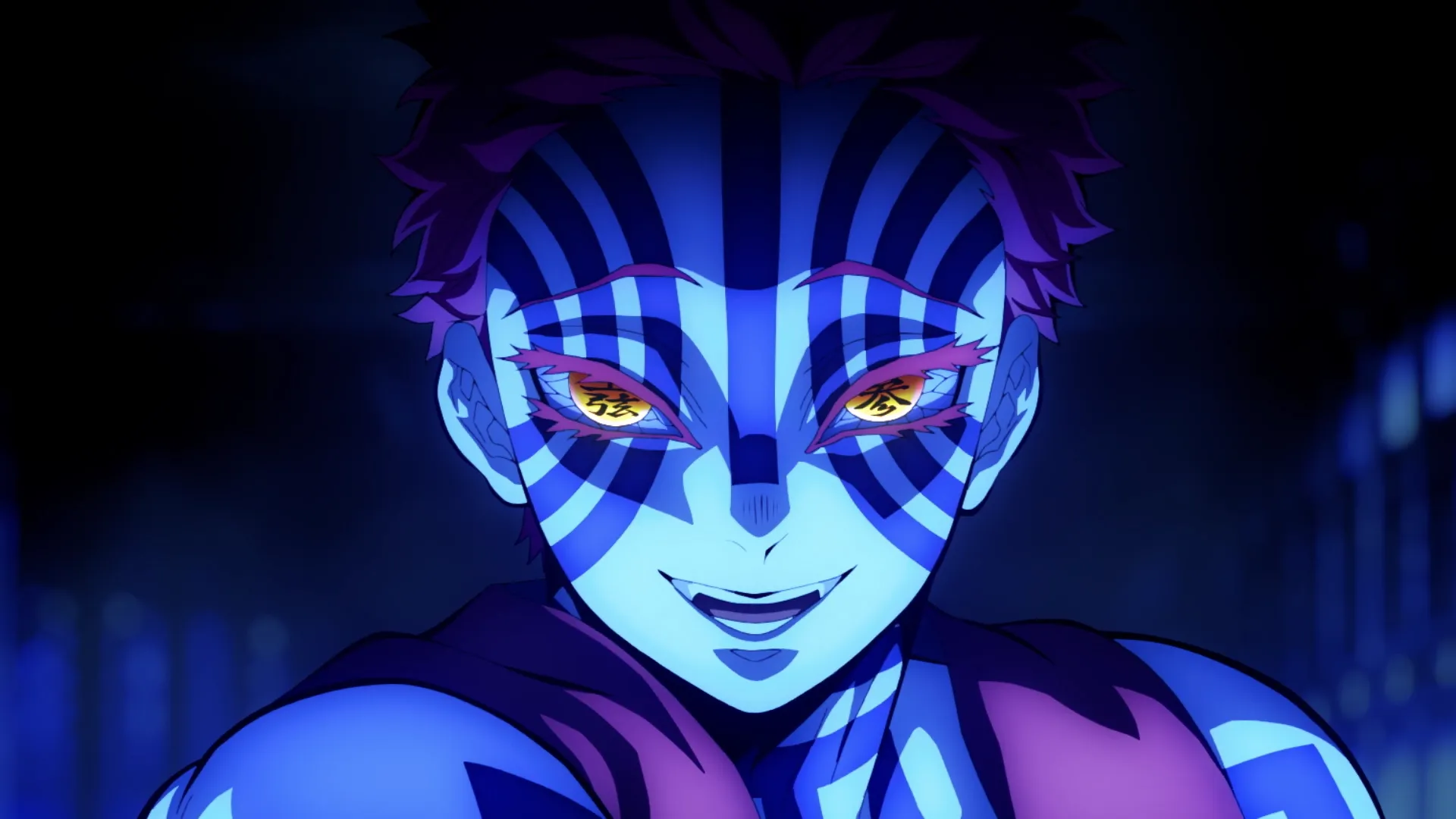 Кадр из аниме «Клинок, рассекающий демонов»