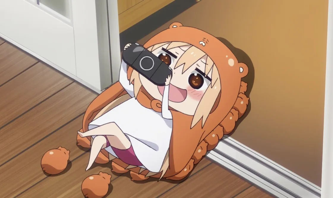 Кадр из аниме «Двуличная сестрёнка Умару!»