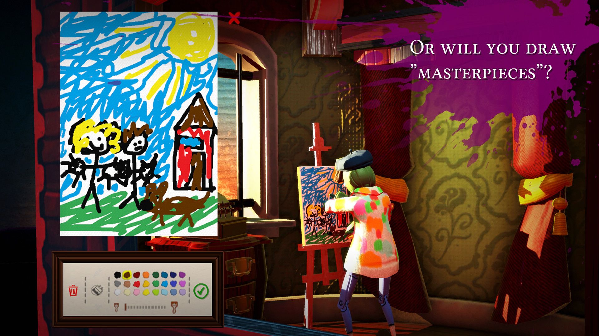 Скриншот из Passpartout: The Starving Artist. Источник: Steam