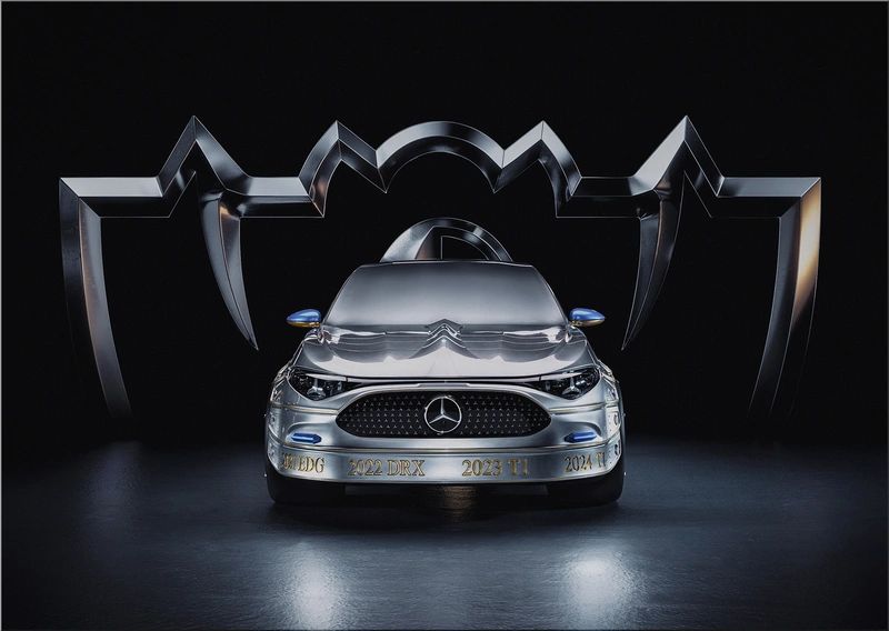Mercedes-Benz CLA Art Piece. Источник: media.mercedes-benz.com