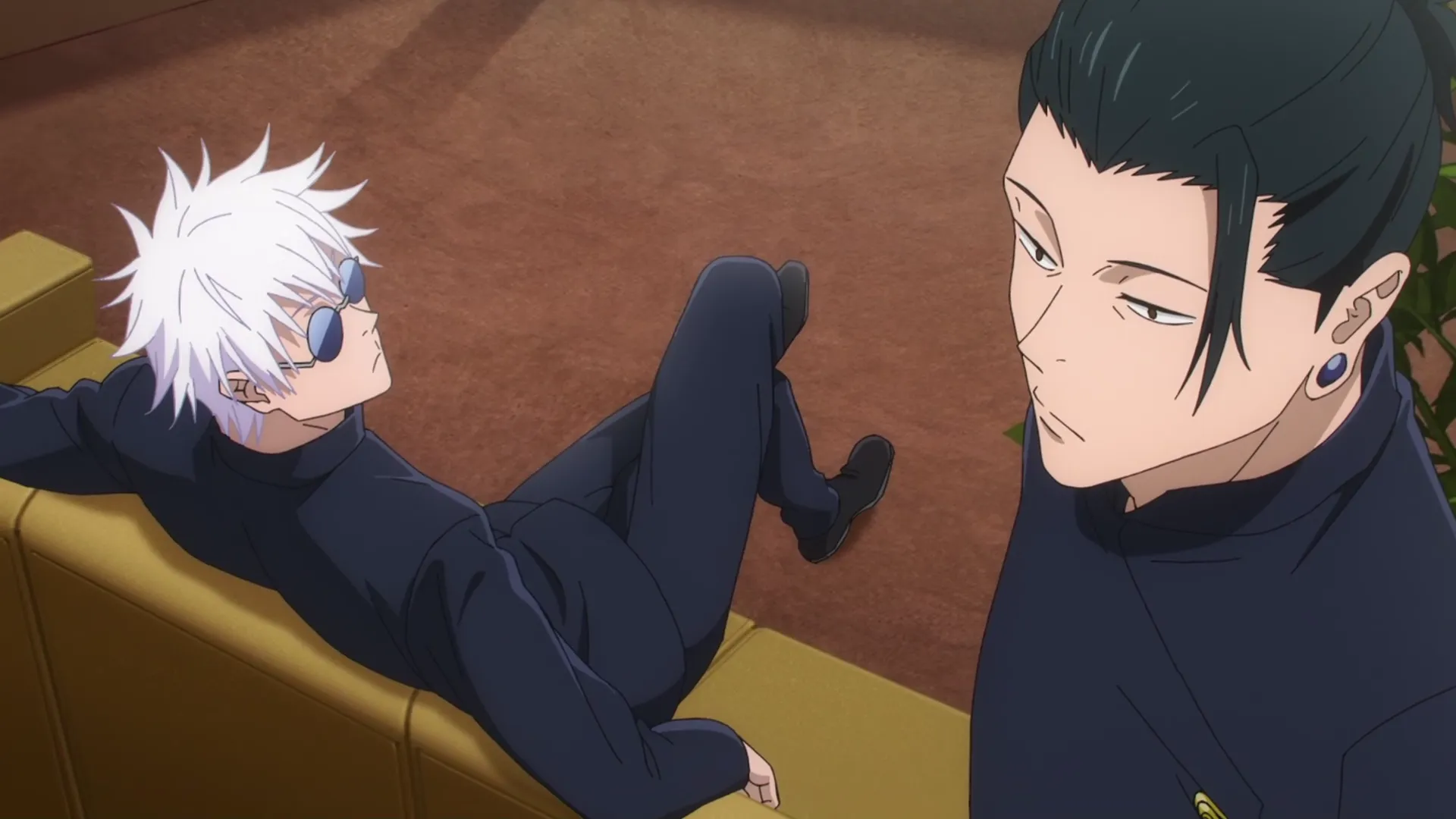 Кадр из аниме «Магическая битва»