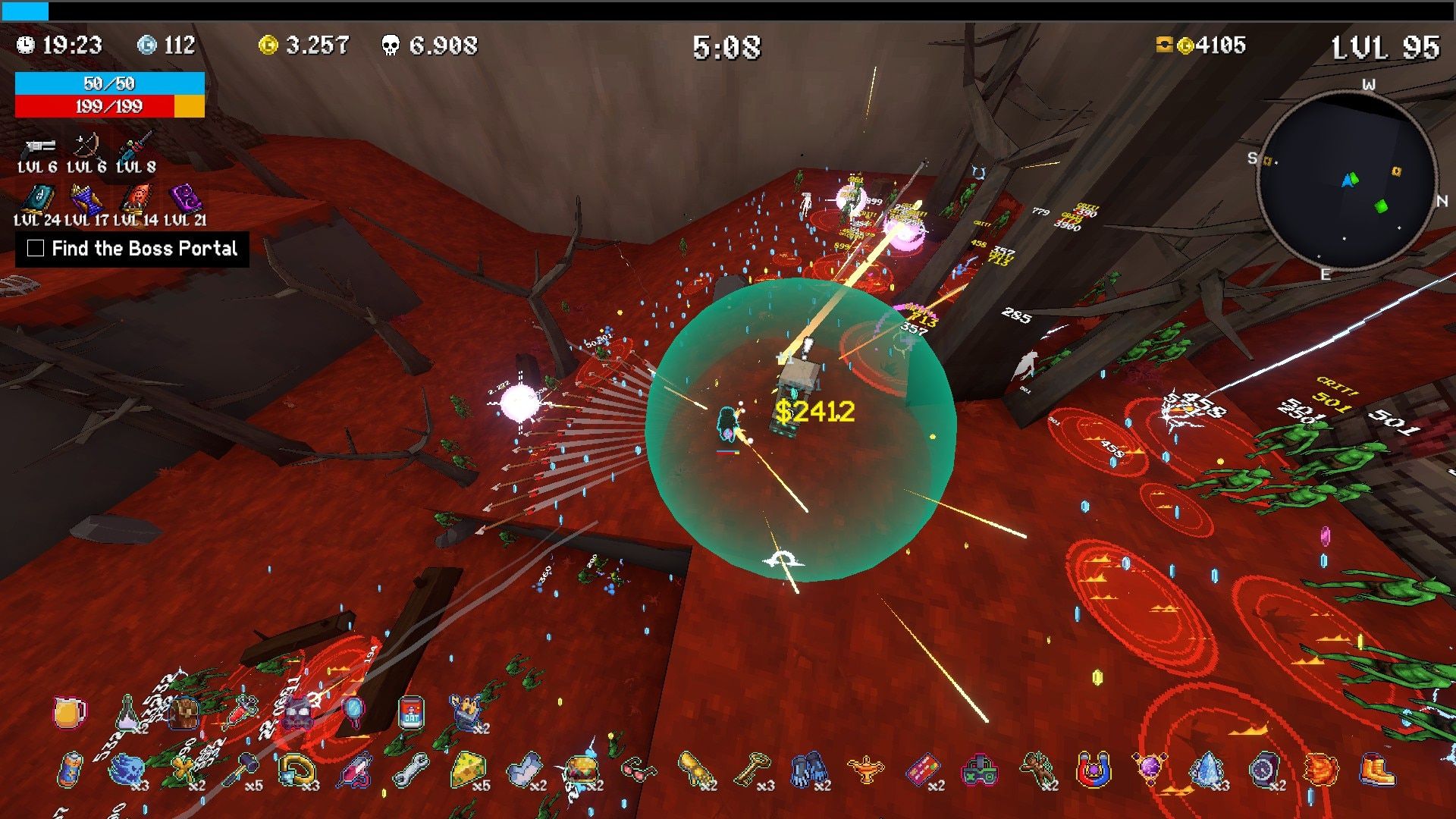 Скриншот из Megabonk. Источник Steam