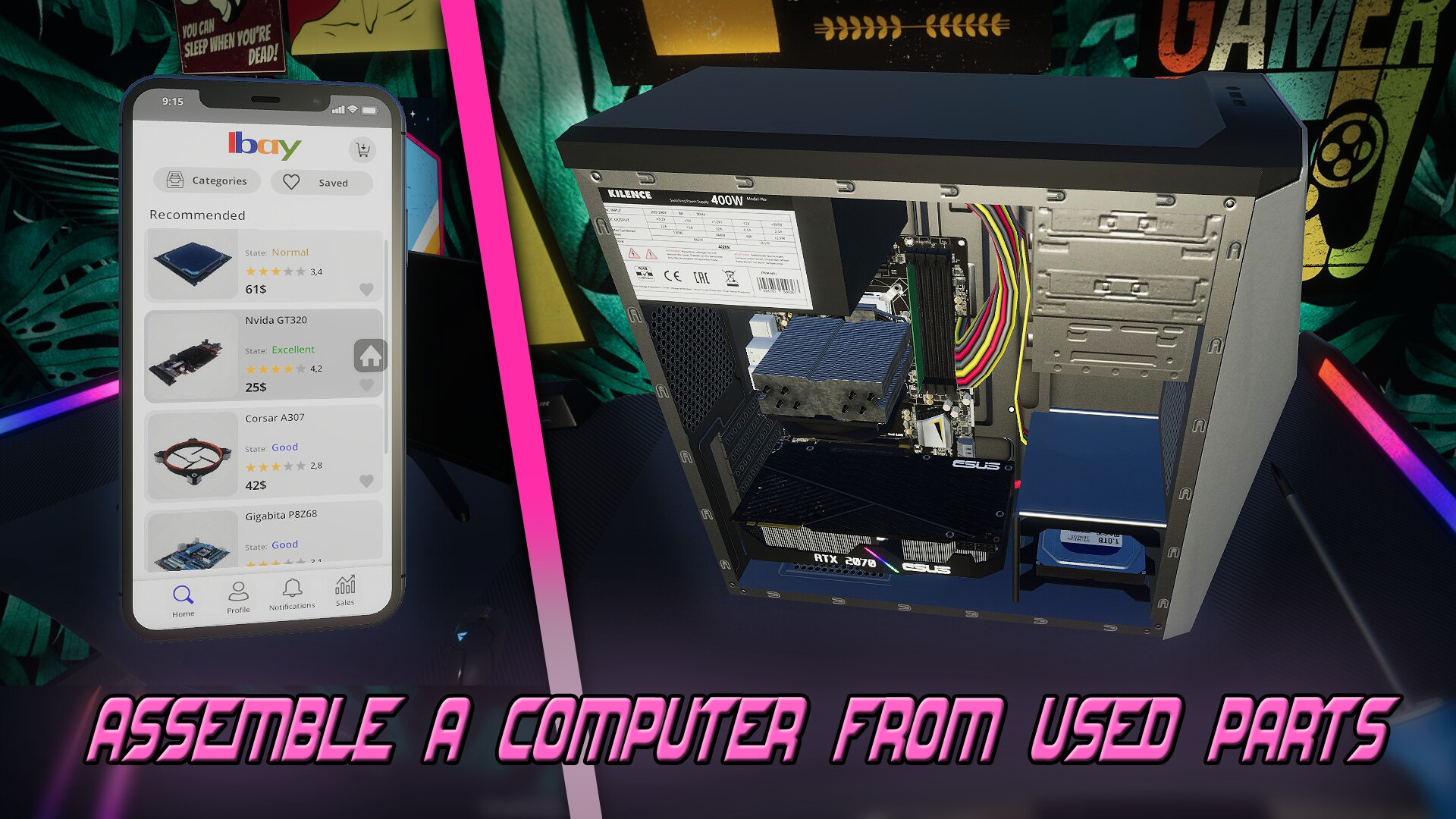 Скриншот из My Gaming Club. Источник: Steam