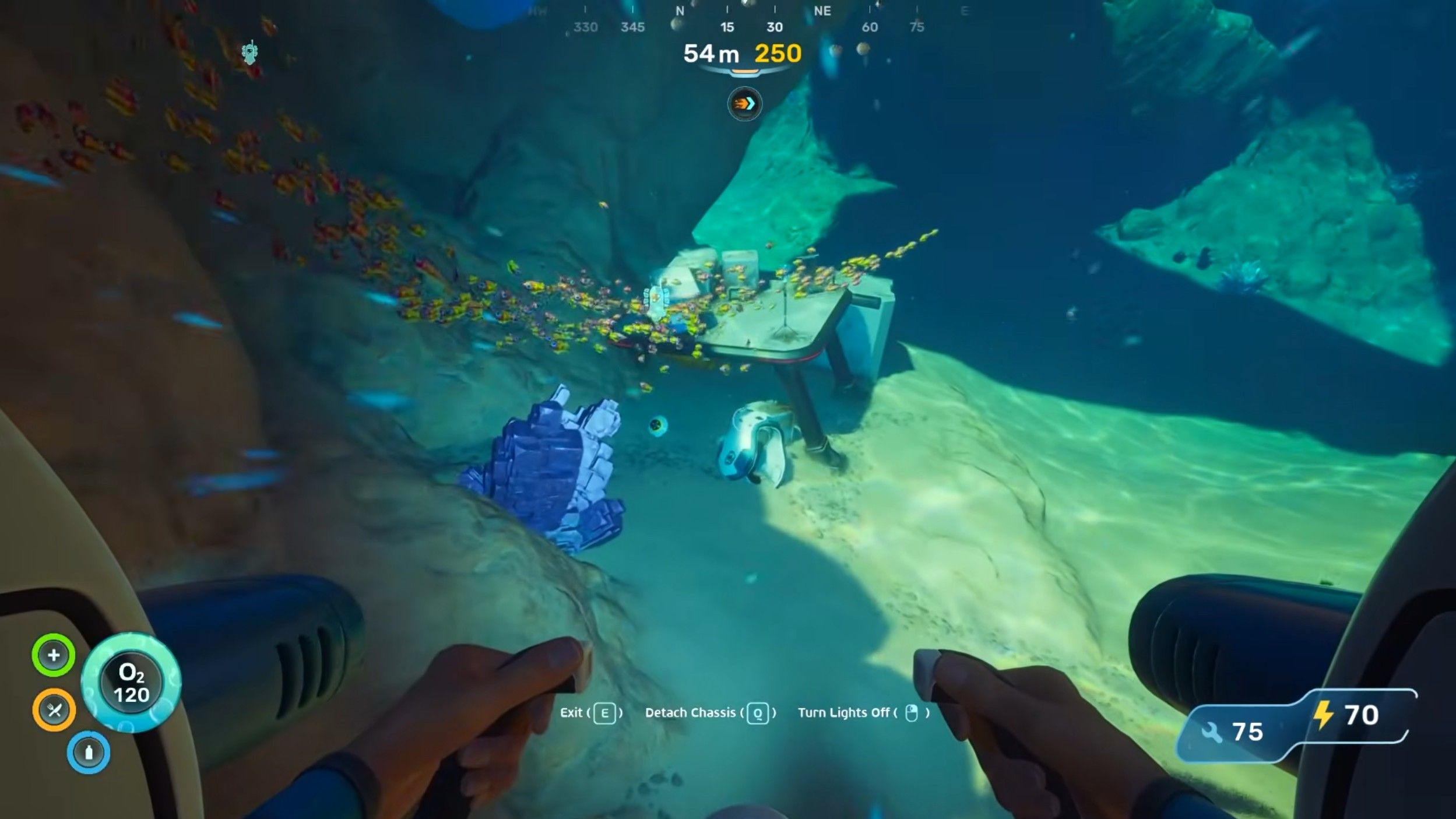 Скриншот из игры Subnautica 2