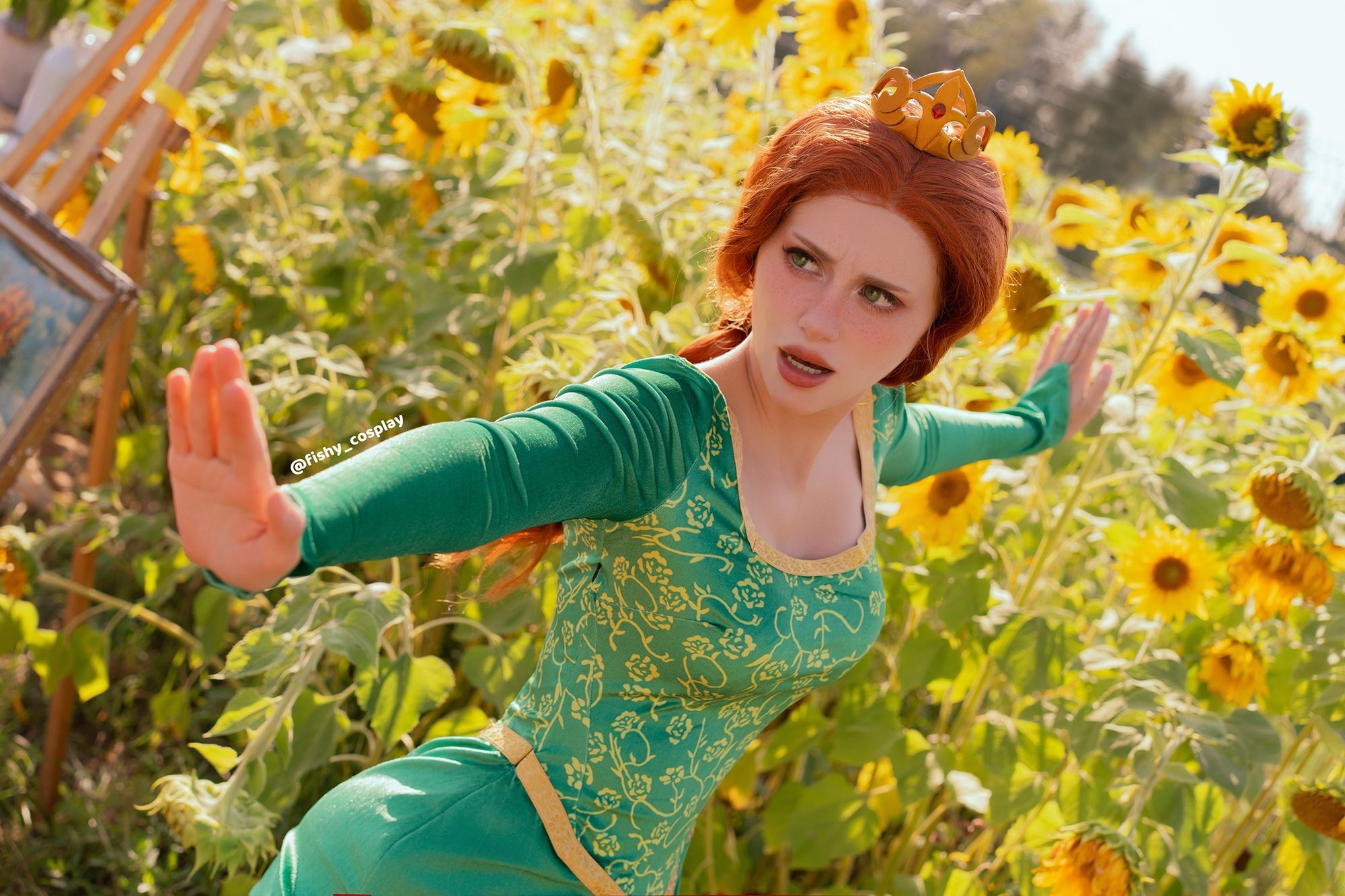 Косплей на Фиону из серии мультфильмов «Шрек». Косплеер: Дарья Fishy Кравец. Источник: vk.com/fishycosplay
