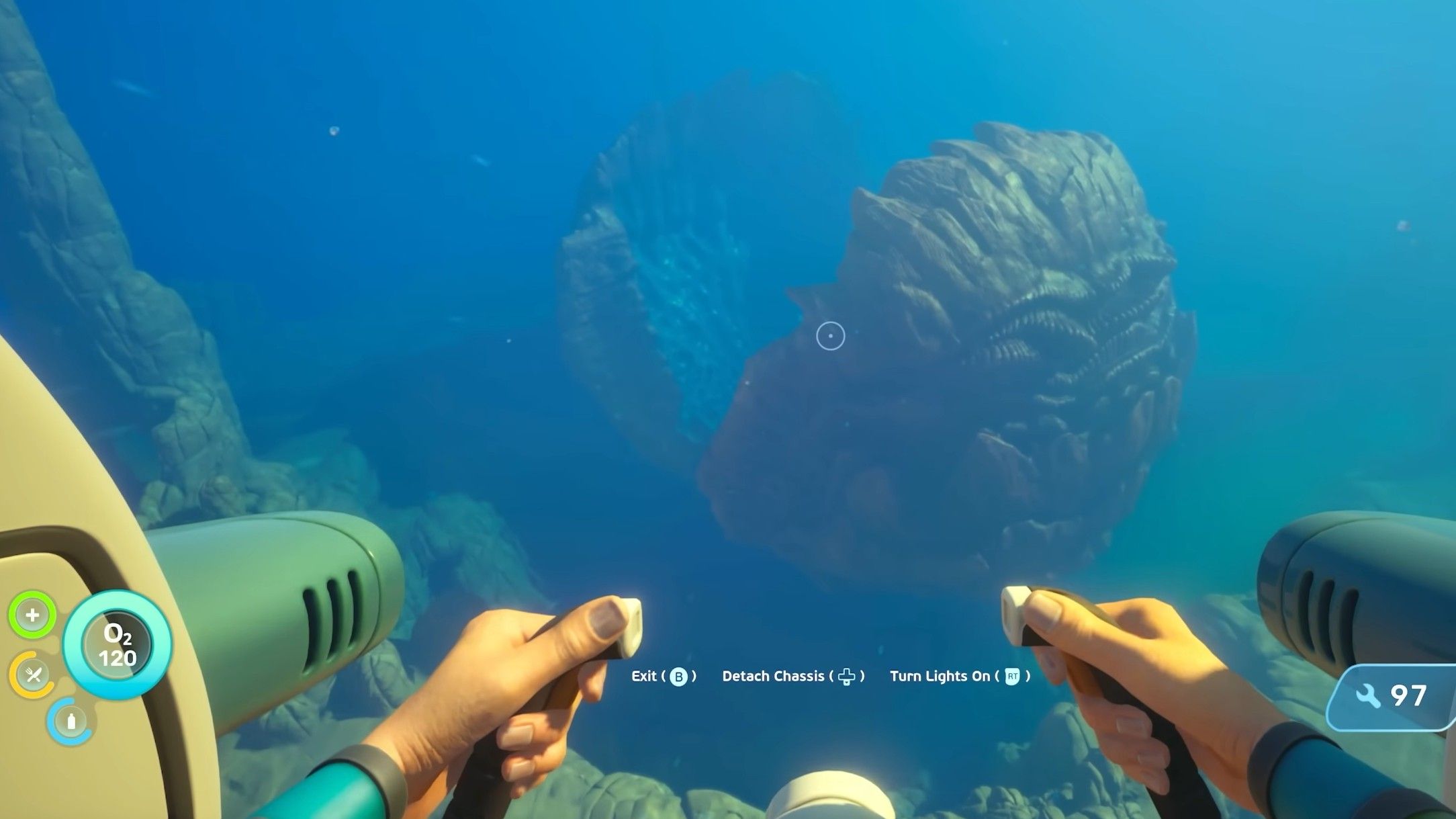 Скриншот из игры Subnautica 2