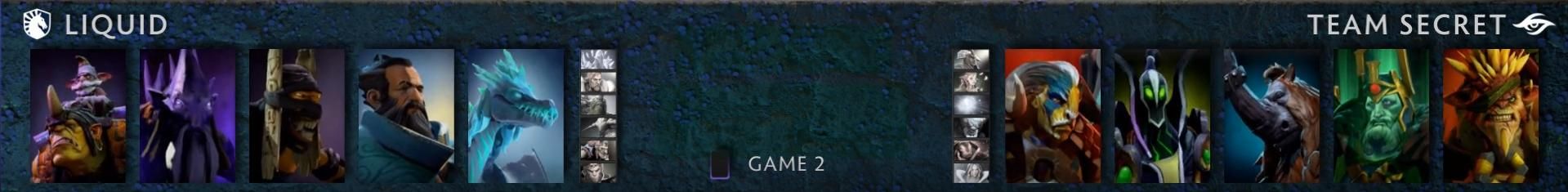 Драфт второй карты Secret против Liquid
