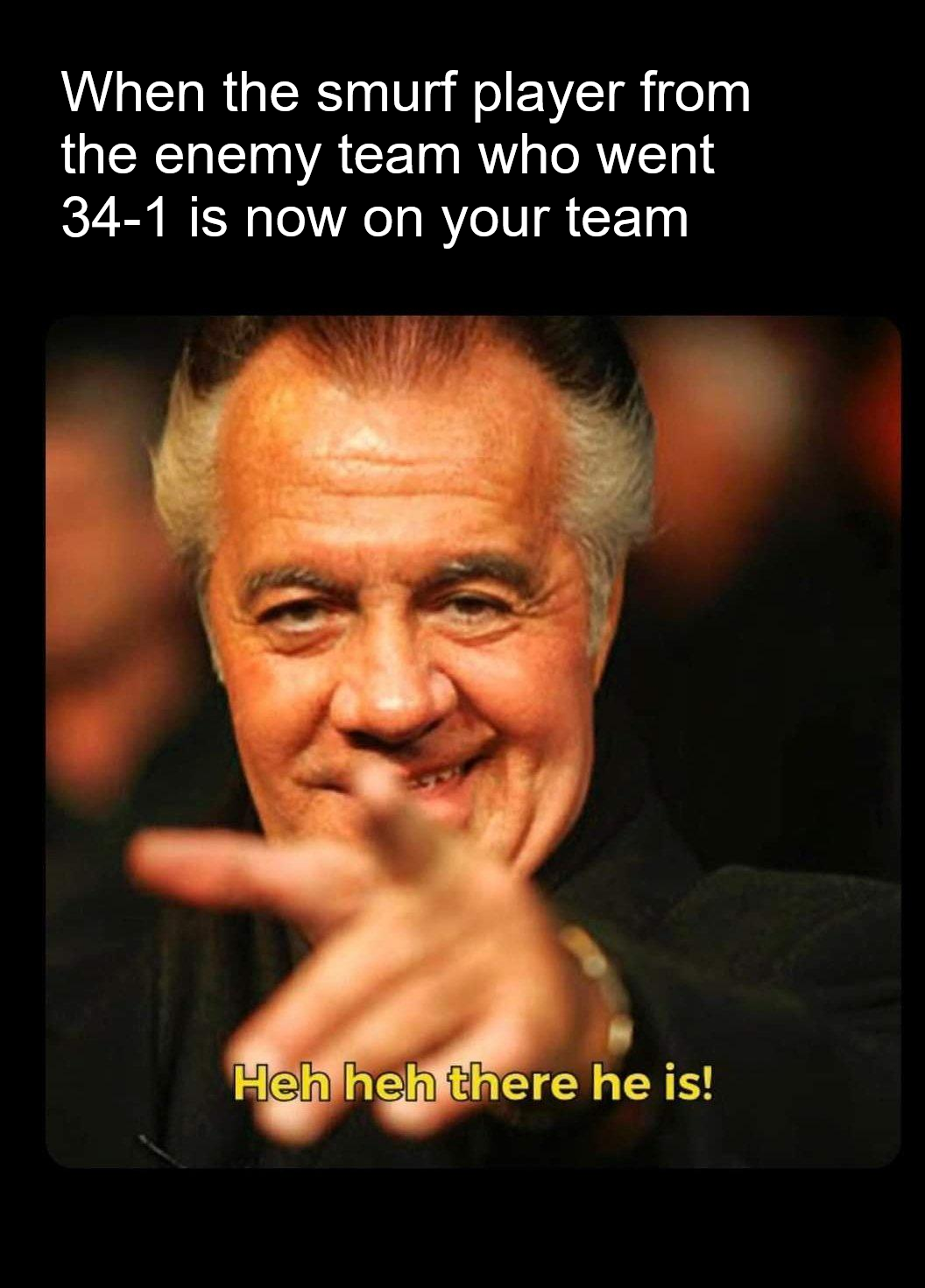 «Хе-хе-хе, а вот и он». Источник: reddit