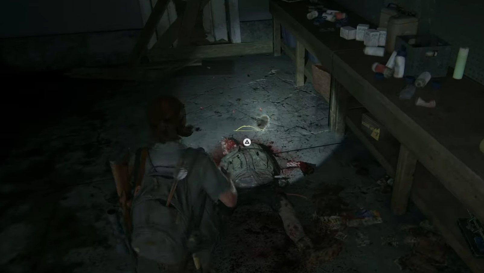 Скриншот из игры The Last of Us Part II