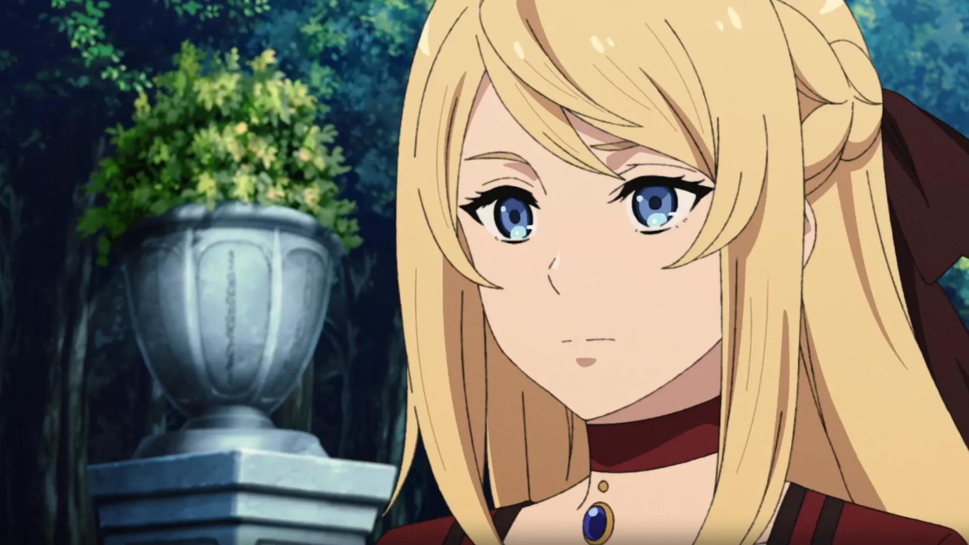 Кадр из аниме «Реинкарнация безработного: История о приключениях в другом мире»